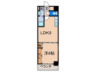 サンピア紅梅の物件間取画像